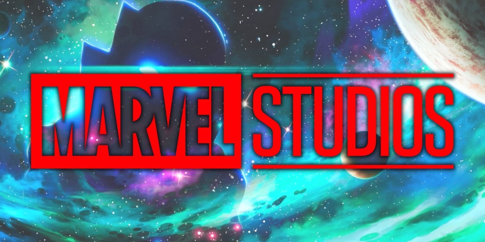 Marvel Studios logo on a cosmic background