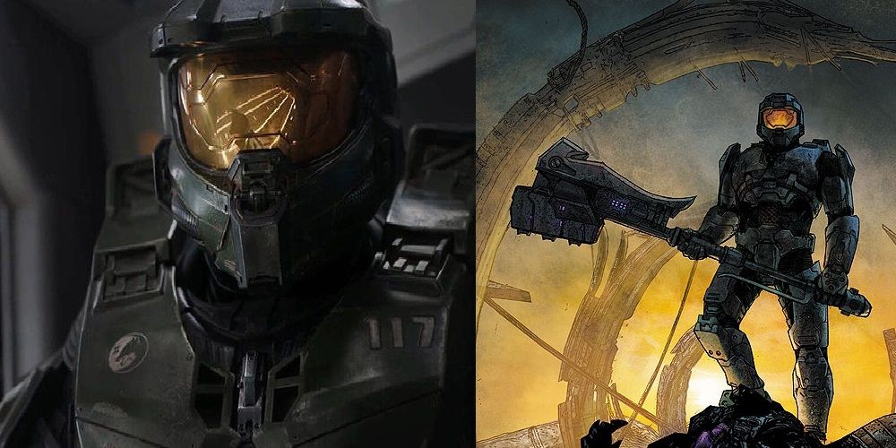 TV and Comic Master Chief
