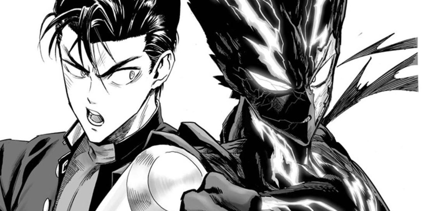 Metal Bat and Garo in One-Punch Man