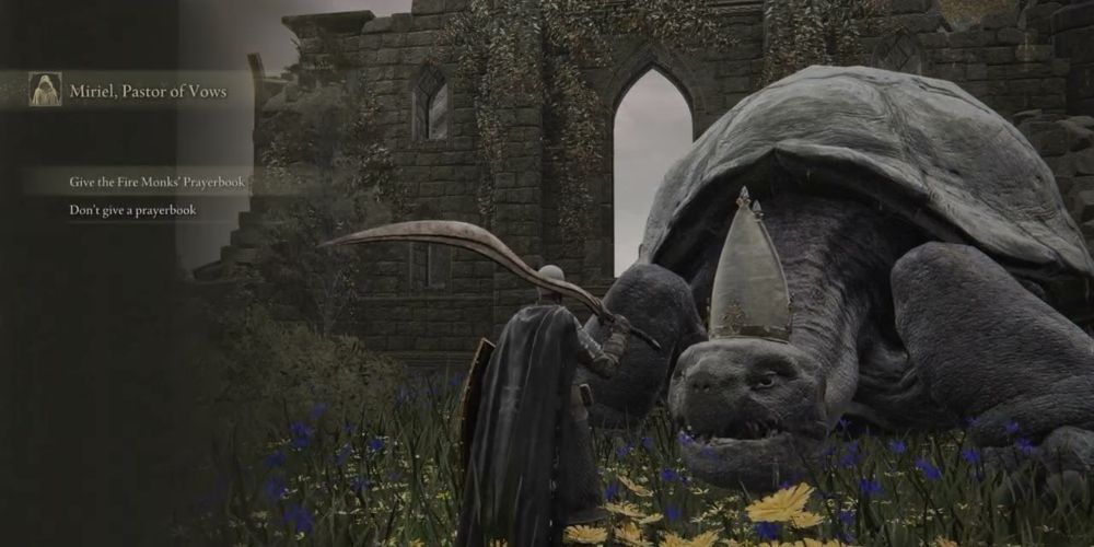 The Turtle Pope Miriel Pastor of Vows in Elden Ring