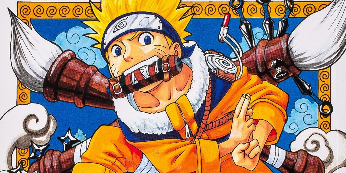 Naruto Manga art.