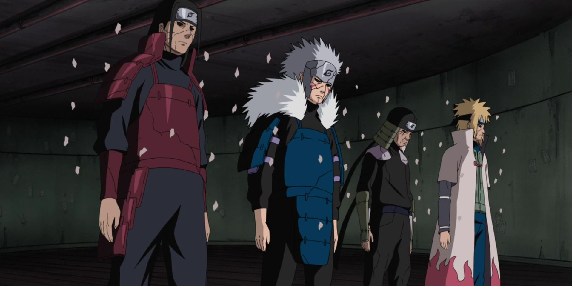 Naruto's previous Hokage rise from the dead with the Reanimation Jutsu