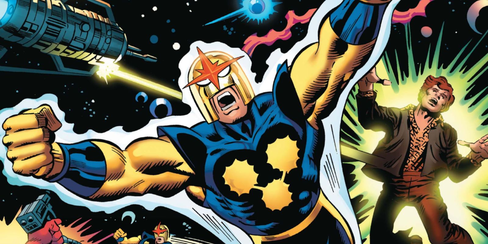 Nova's origins from Marvel Comics