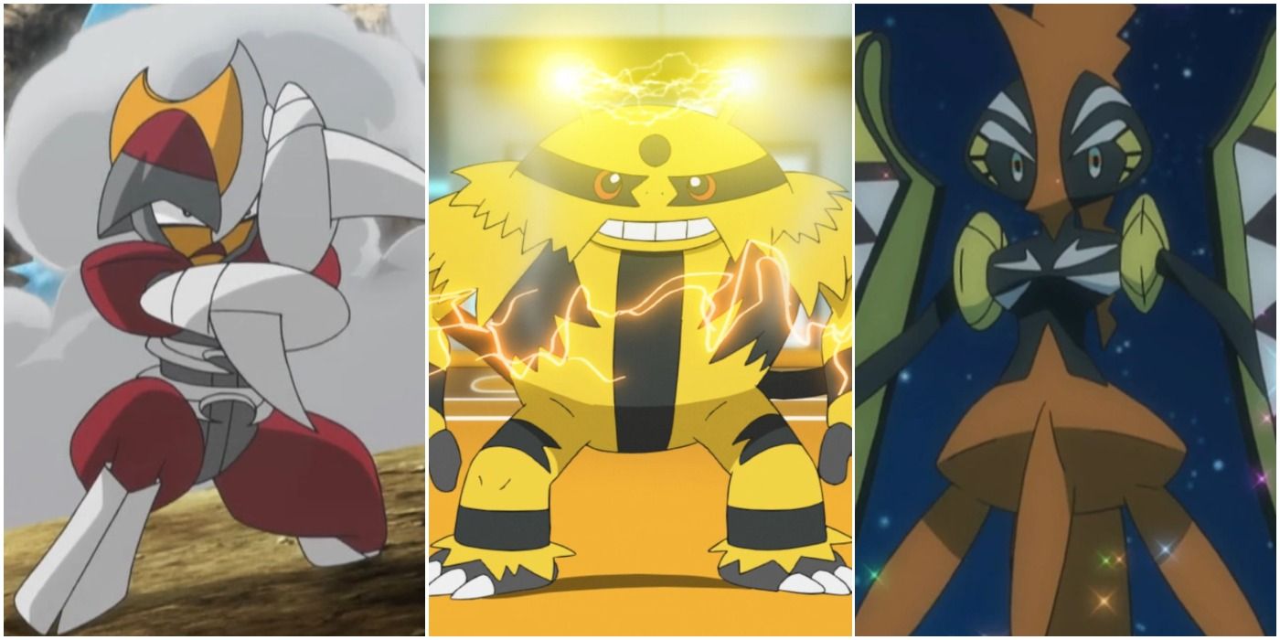 Strongest Pokemon Ash has faced at the Pokemon League Bisharp Electivire Tapu Koku
