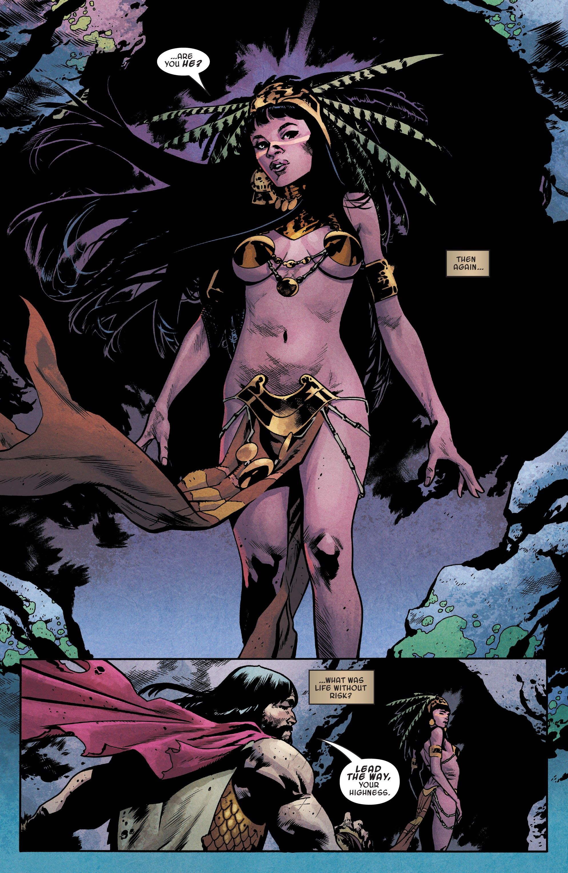 Princess Matoaka, from King Conan #3
