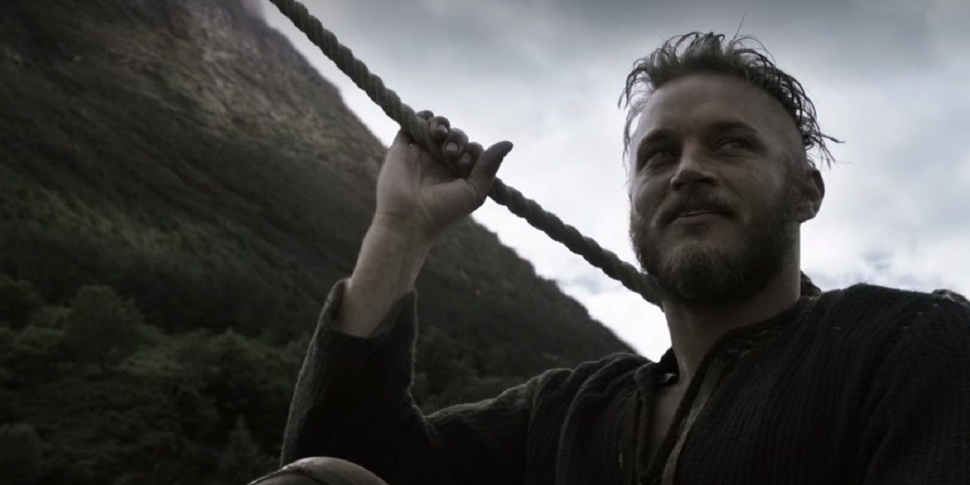 Ragnar in Season 1 of Vikings