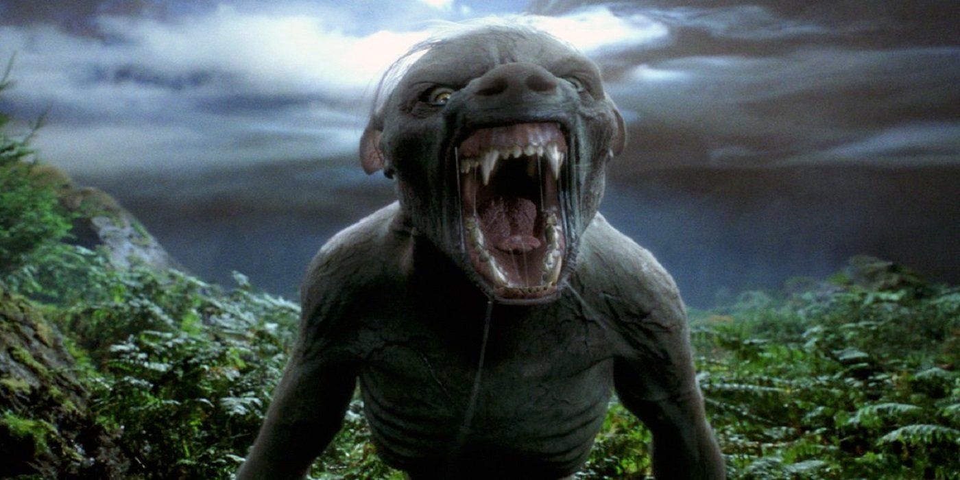 Remus Lupin's werewolf form in Harry Potter and the Prisoner of Azakaban movie