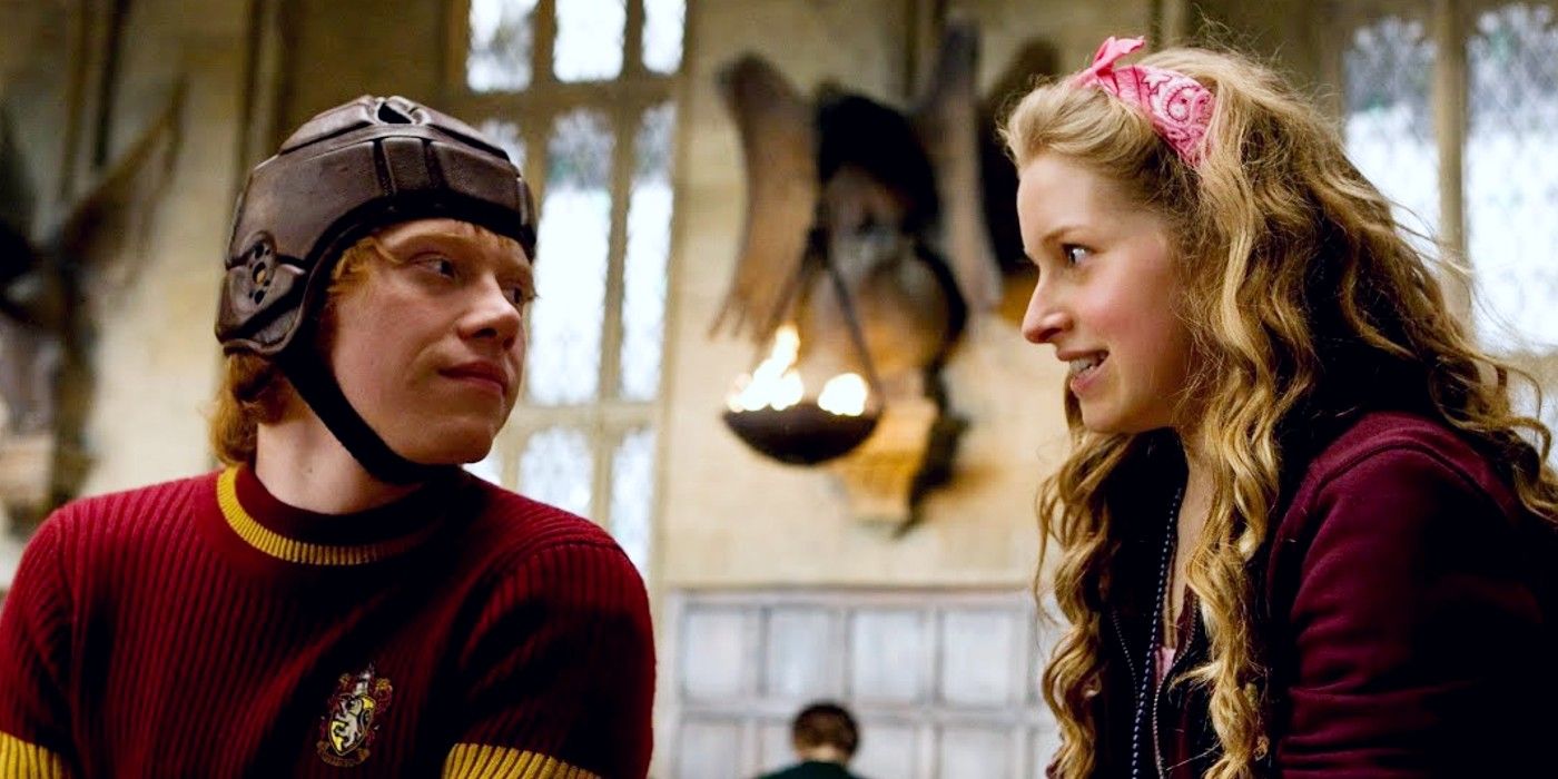 Ron Weasley and Lavender Brown Have Heartwarming Harry Potter Reunion