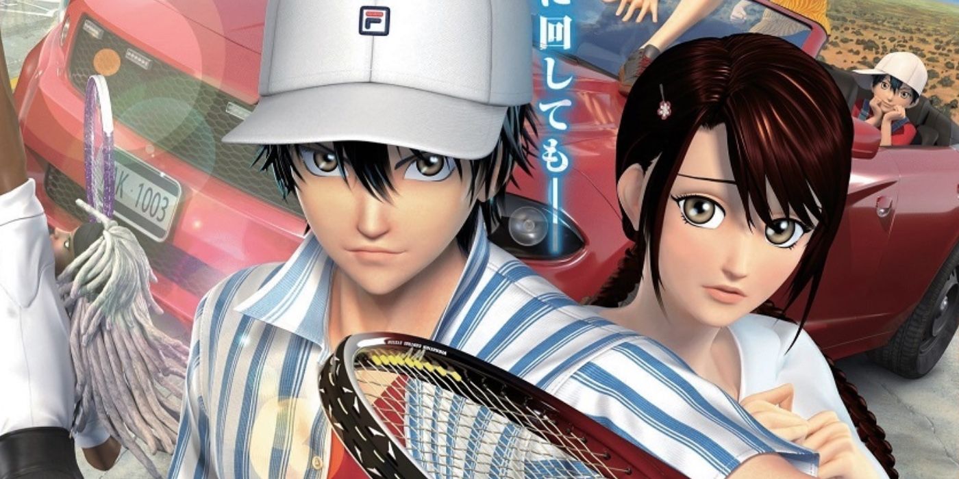 Ryoma in the new CG animated Prince of Tennis movie