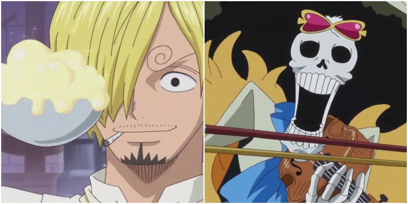Sanji and Brook from one piece
