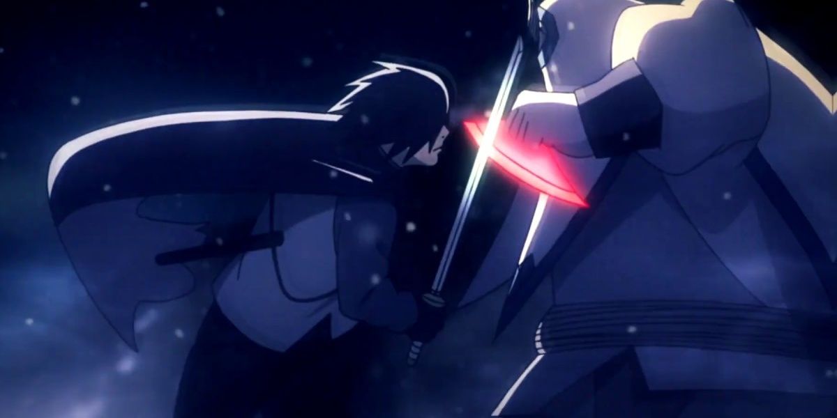Sasuke fights Kinshiki