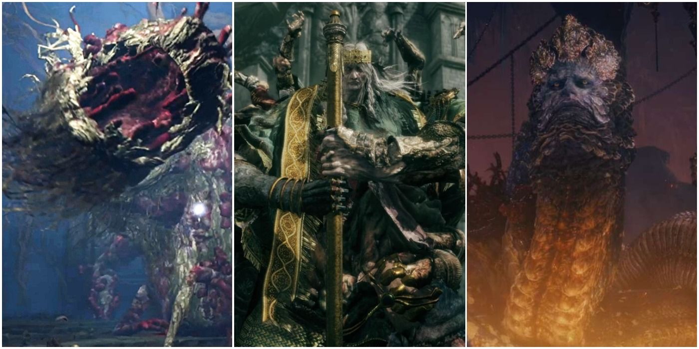 Scariest bosses in Elden Ring Rykard, Ulcerated Tree Spirit and Godrick