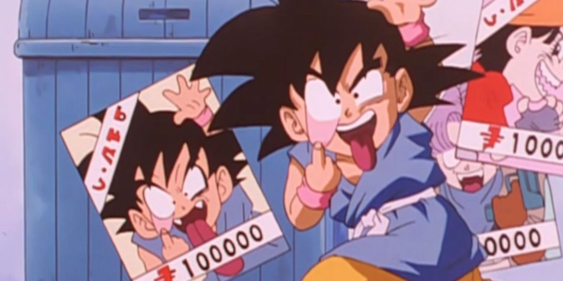 Kid Goku Goofs Off In Early Dragon Ball GT Episodes