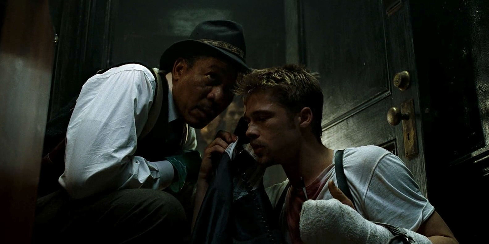 SE7EN / SEVEN DAVID FINCHER MORGAN FREEMAN BRAD PITT