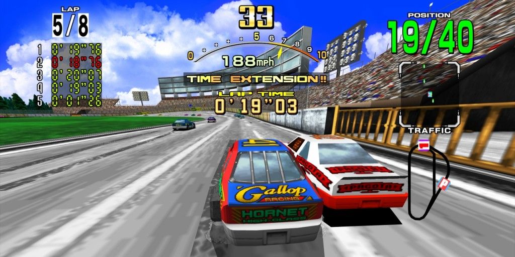 Sega Saturn Daytona USA Race