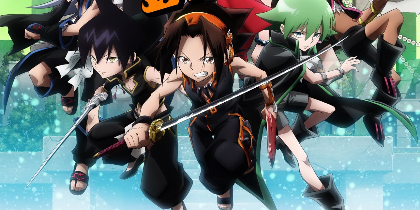 Key art for the finale of the 2021 Shaman King anime