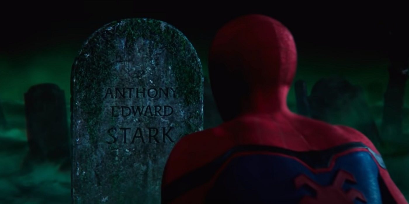 Mysterio's illusions show Peter Tony Stark's graveyard in Spider-Man: Far From Home