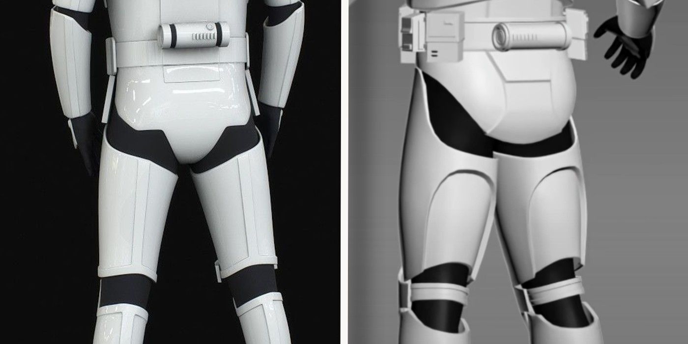 Stormtrooper verses Clone Trooper Armor