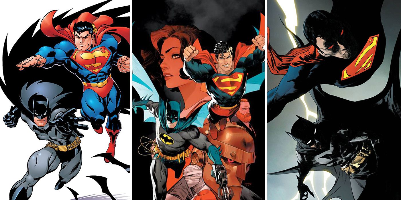 trui straal speelplaats 10 Best Comics Where Batman & Superman Team Up