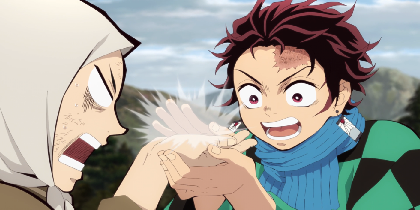 Tanjiro demands to pay for straw in Demon Slayer