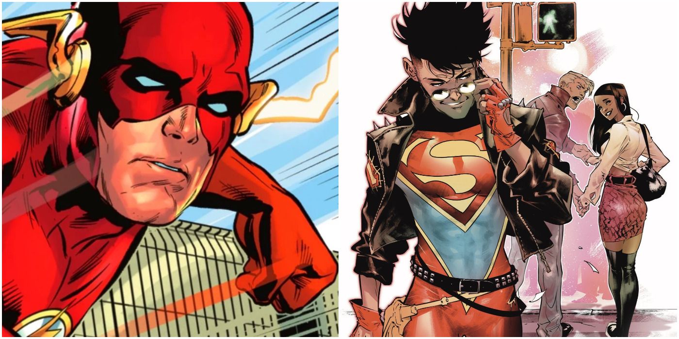 Wally West and Conner Kent