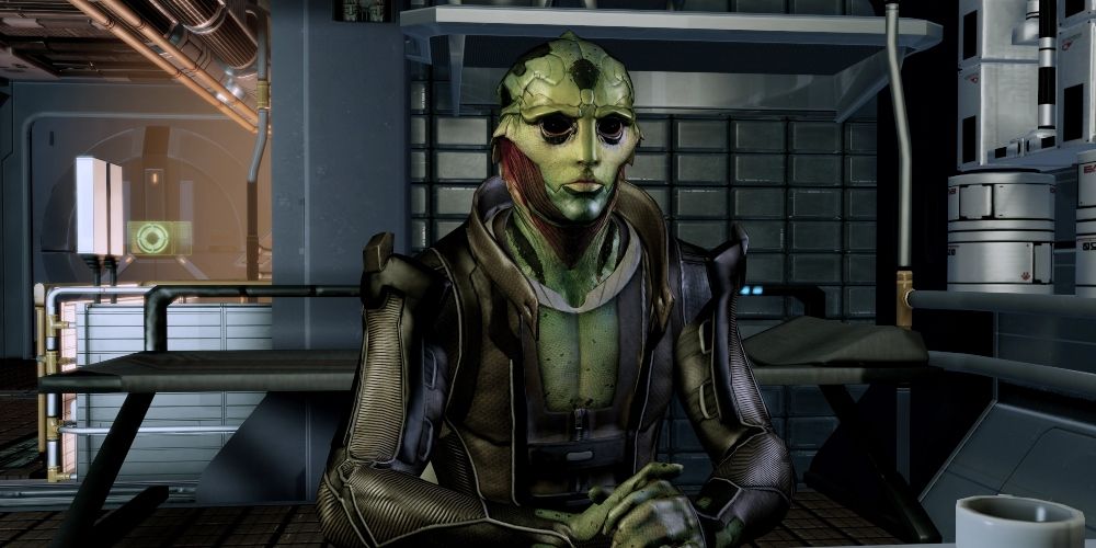 Thane Krios in the Normandy Mass Effect