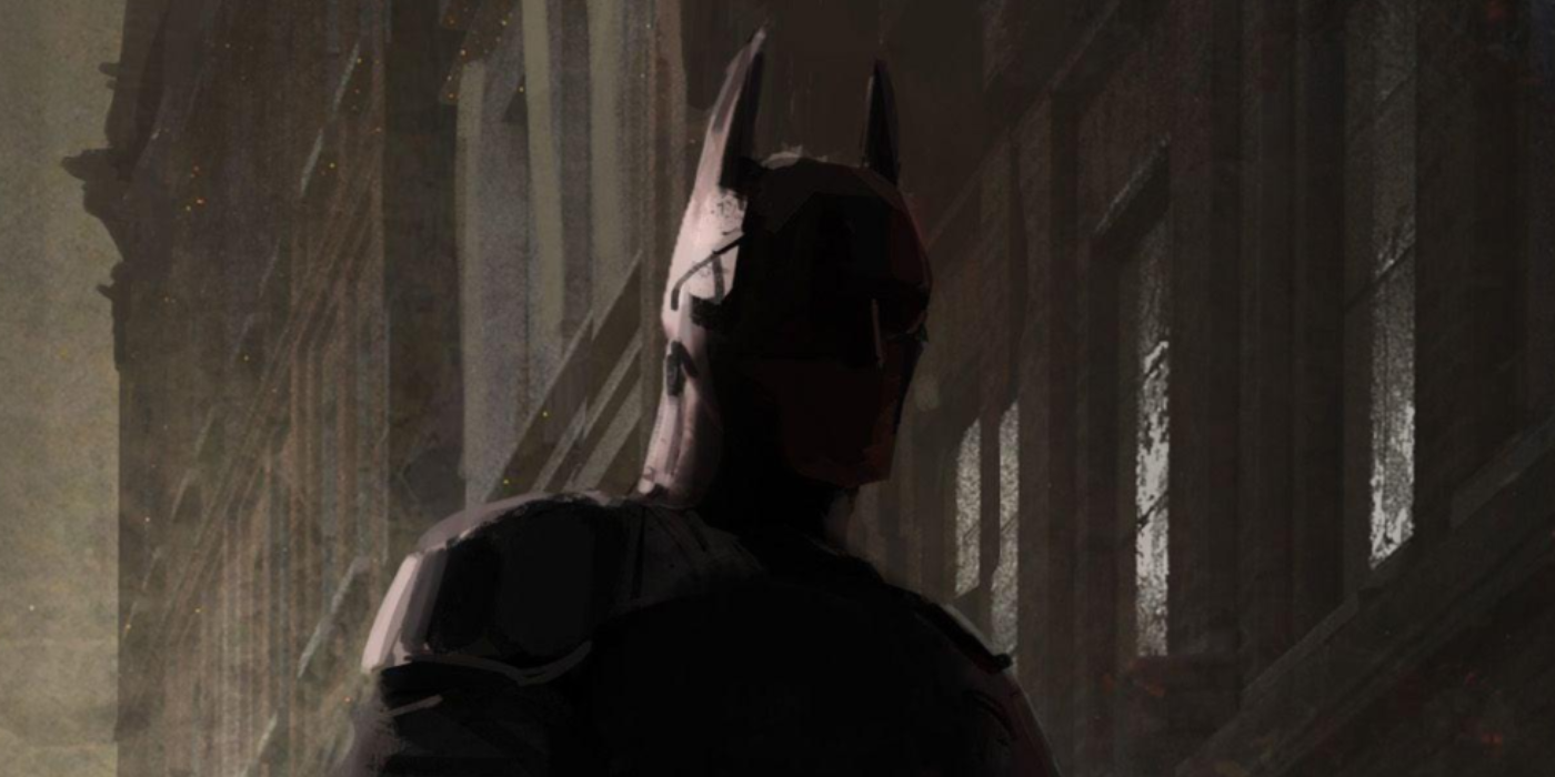 The Batman Concept Art Gives Pattinson's Dark Knight an Improved Cowl
