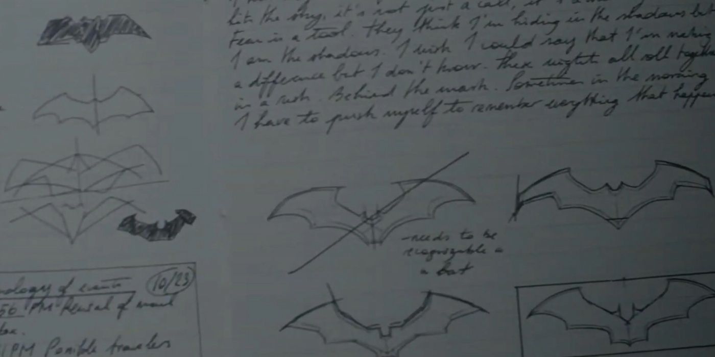 The Gotham Project journal from The Batman