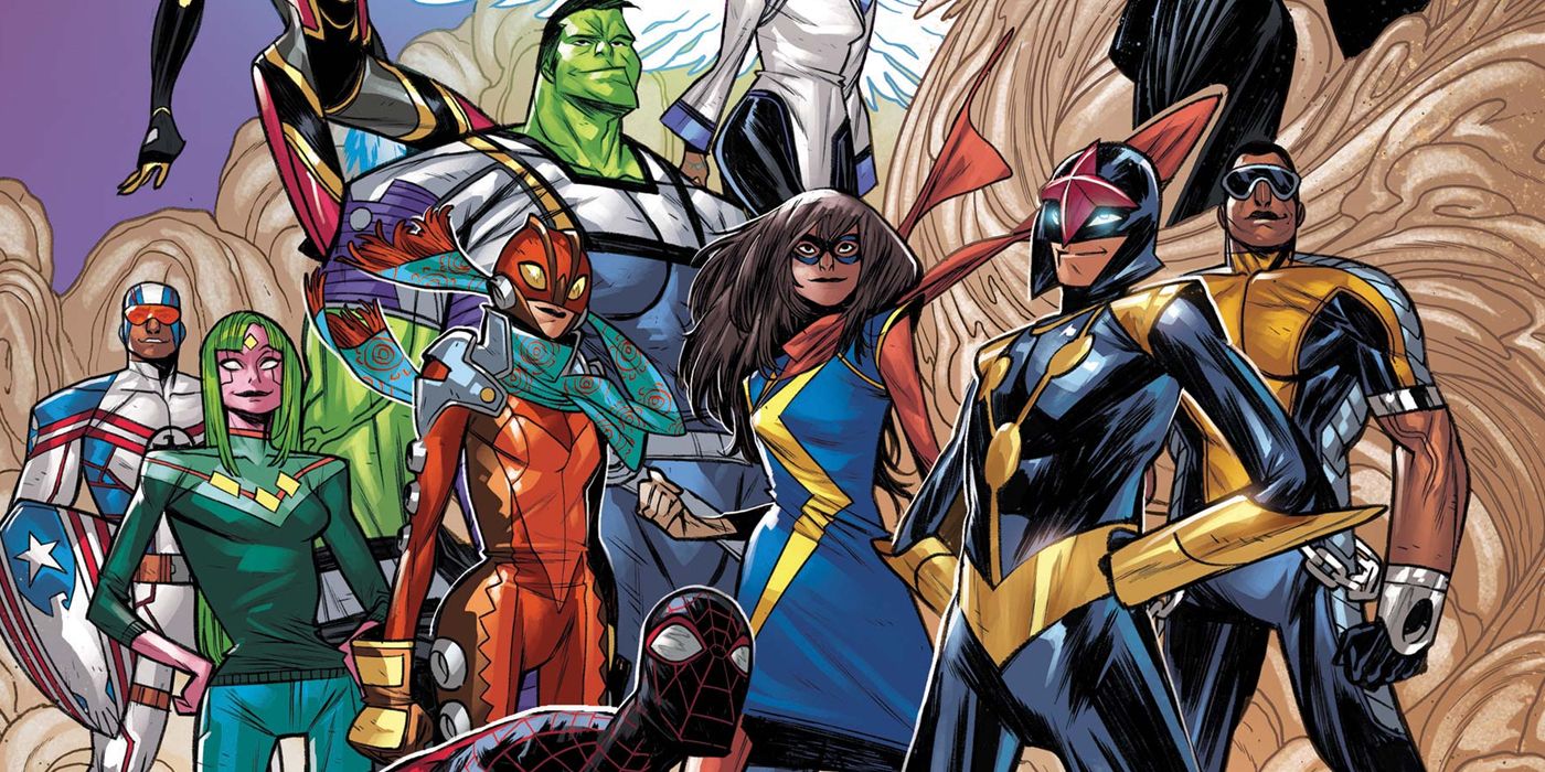 The roster of Marvel's young Champions