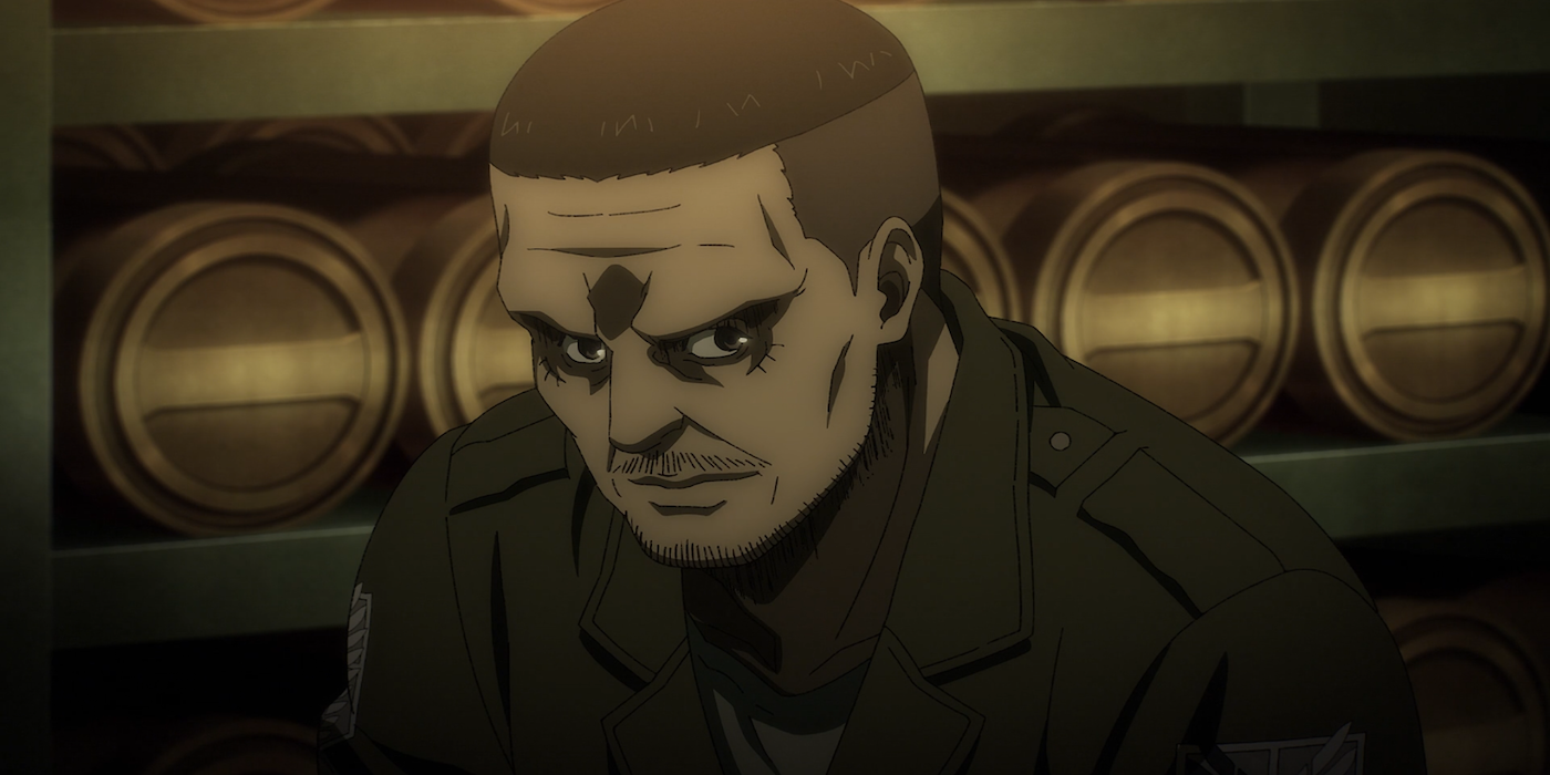 Theo Magath, commander of the Marleyan military in Attack on Titan