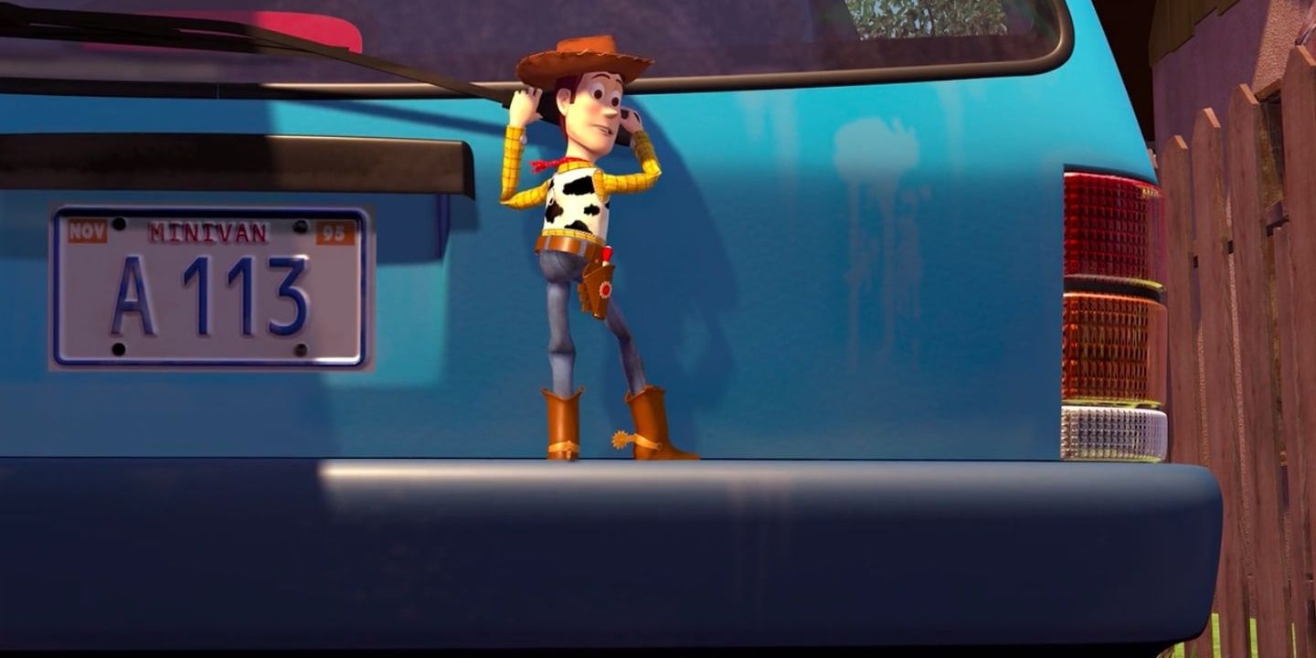 Disney Pixar's Toy Story, A113 License Plate