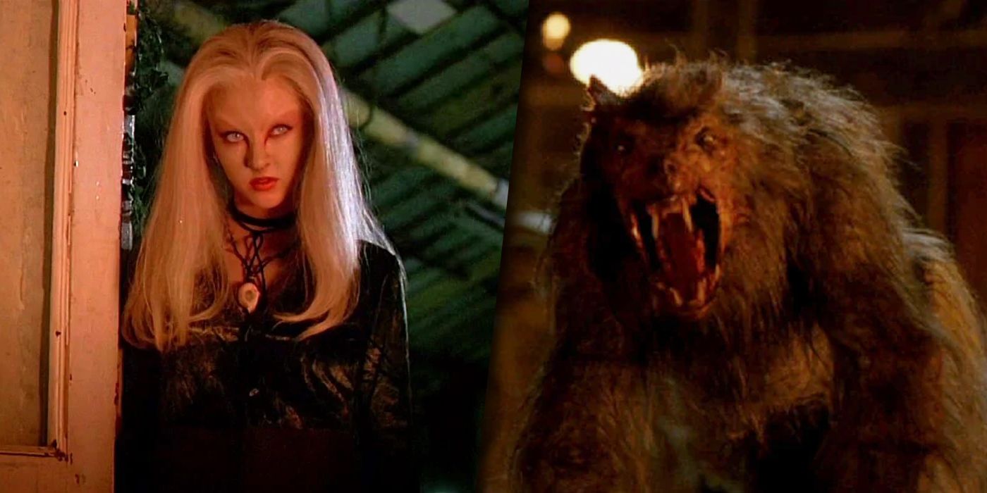 The human and werewolf forms of Ginger in Ginger snaps movie