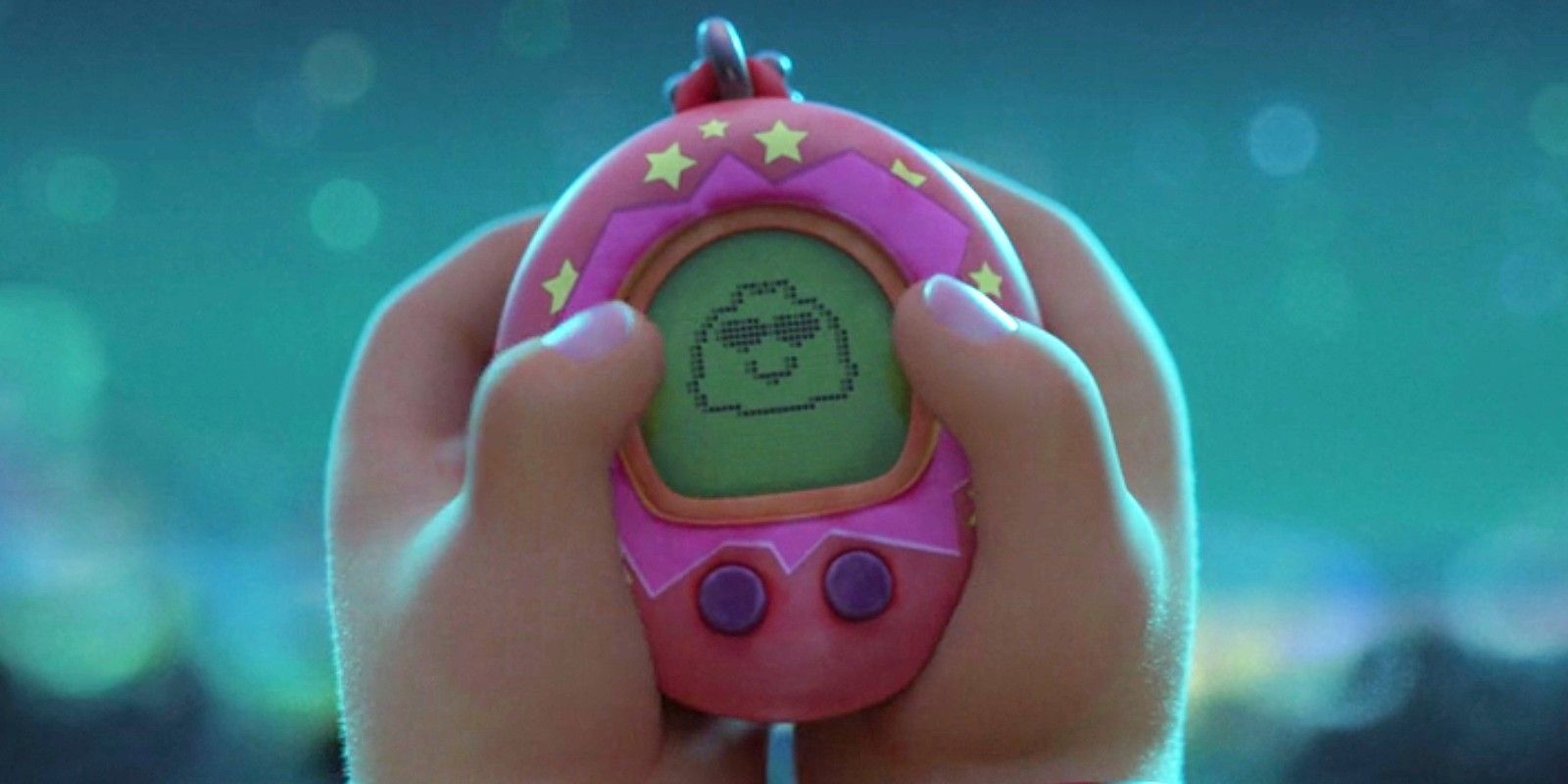 Mei's virtual pet, Robaire Jr., in Pixar's Turning Red