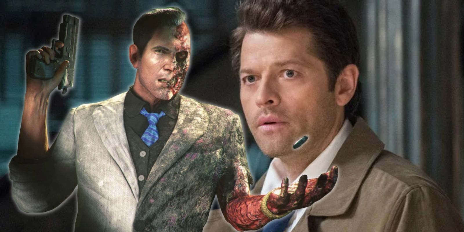 Misha Collins Teases a Full Two-Face Look For GOTHAM KNIGHTS