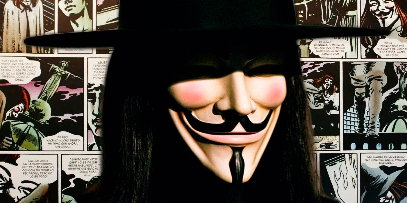 V vendetta comic book