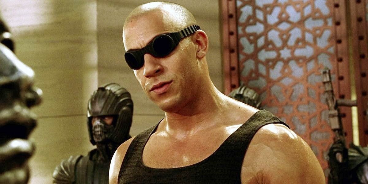 Vin Diesel as Riddick in Riddick Chronicles
