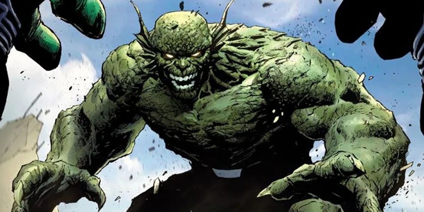 Abomination ready to fight The Hulk in Marvel Comics.