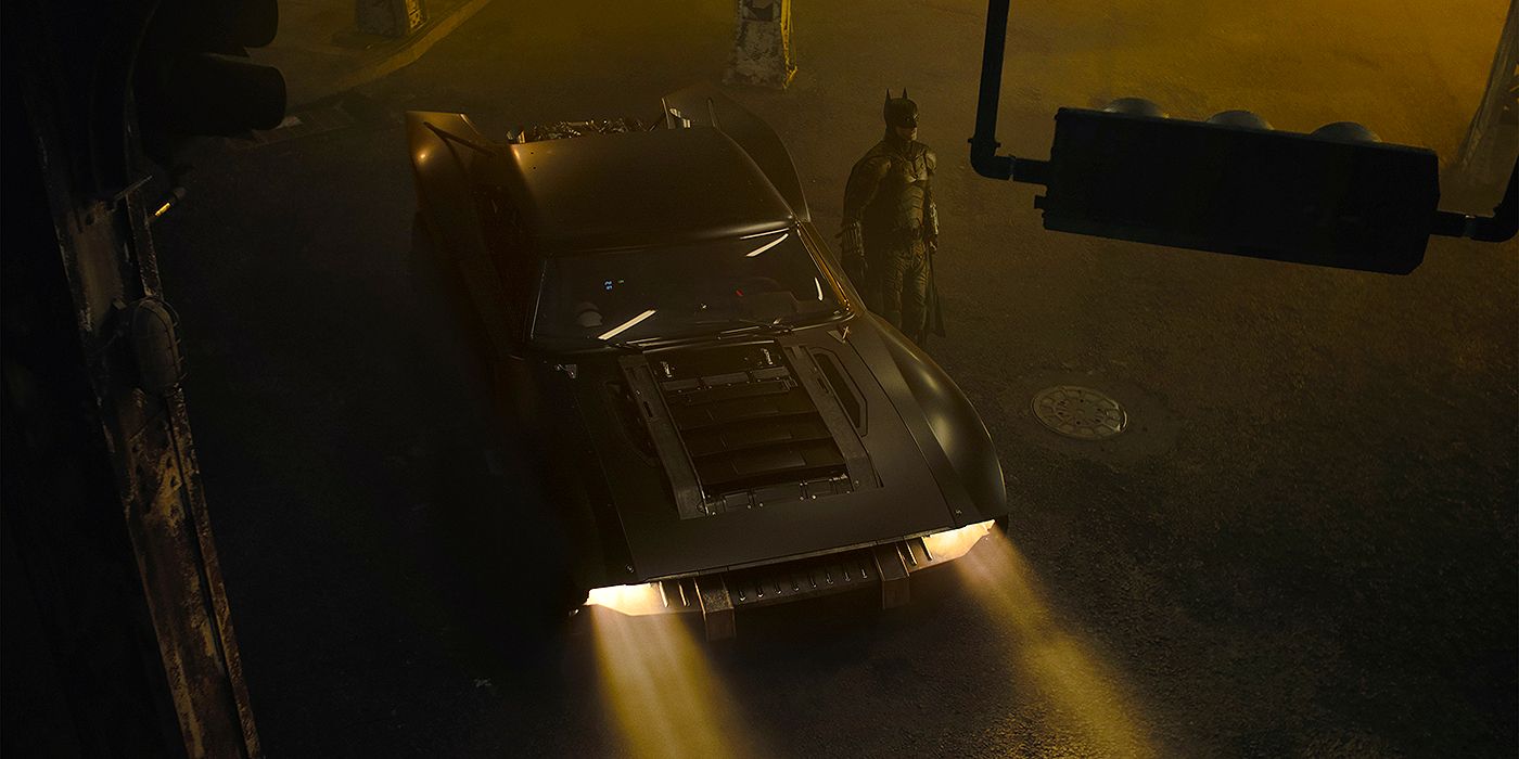 Movies The Batmobile in The Batman