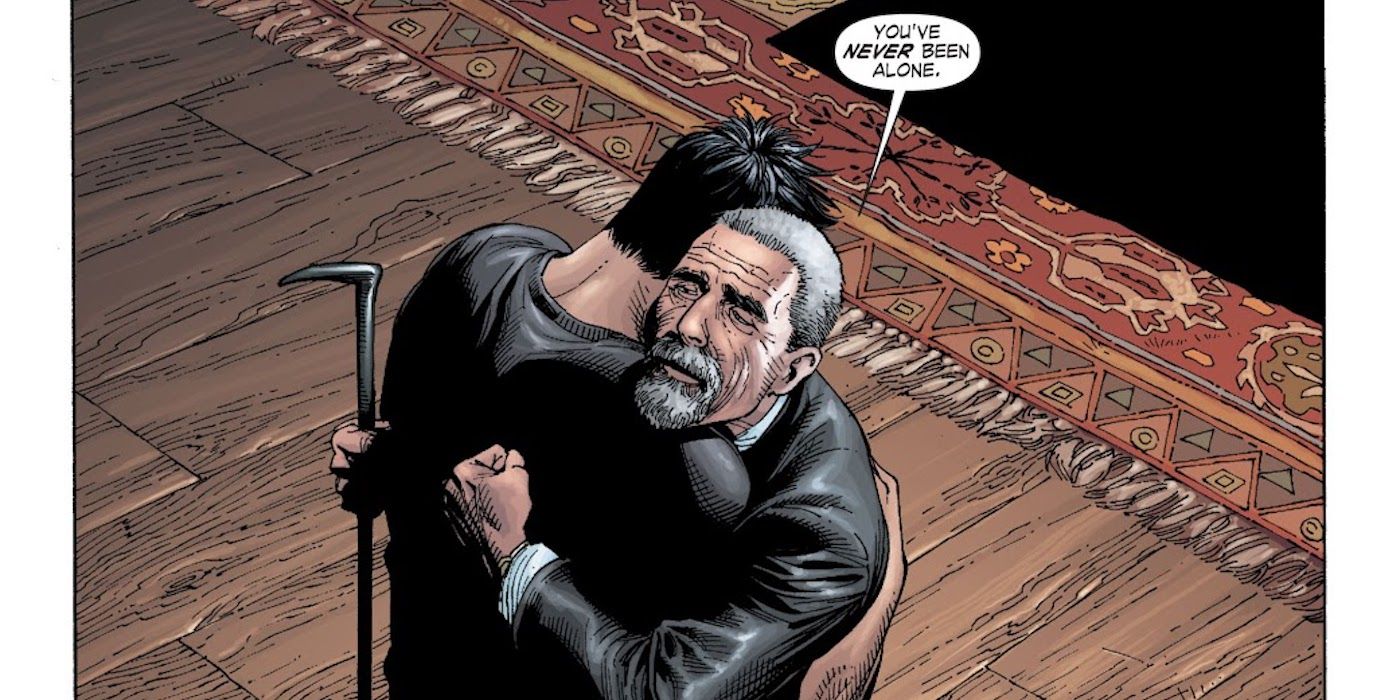 Alfred was like a father to Batman in Earth One
