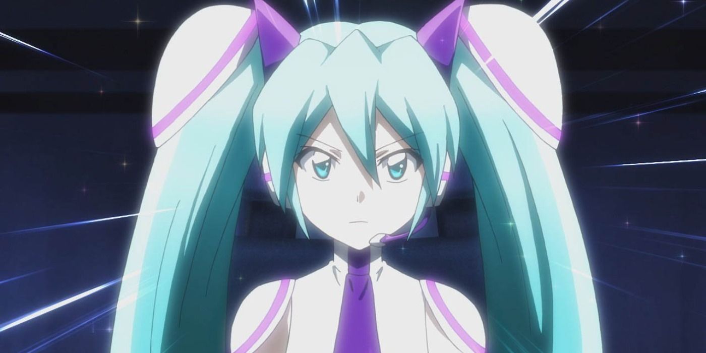 Hatsune Miku in Shinkalion anime