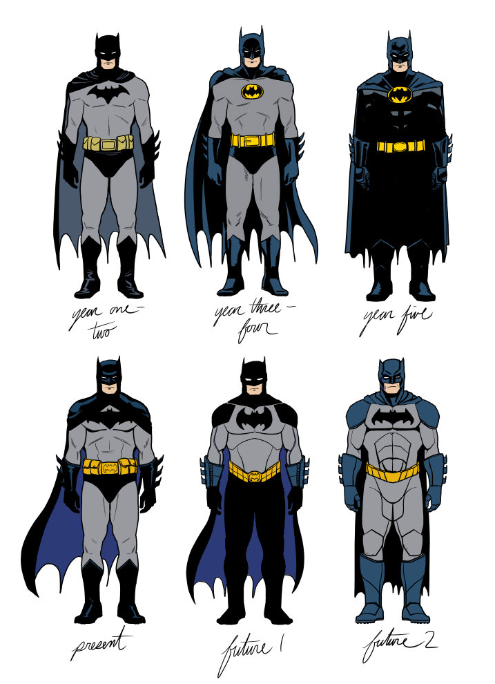 Batman Chip Zdarsky designs