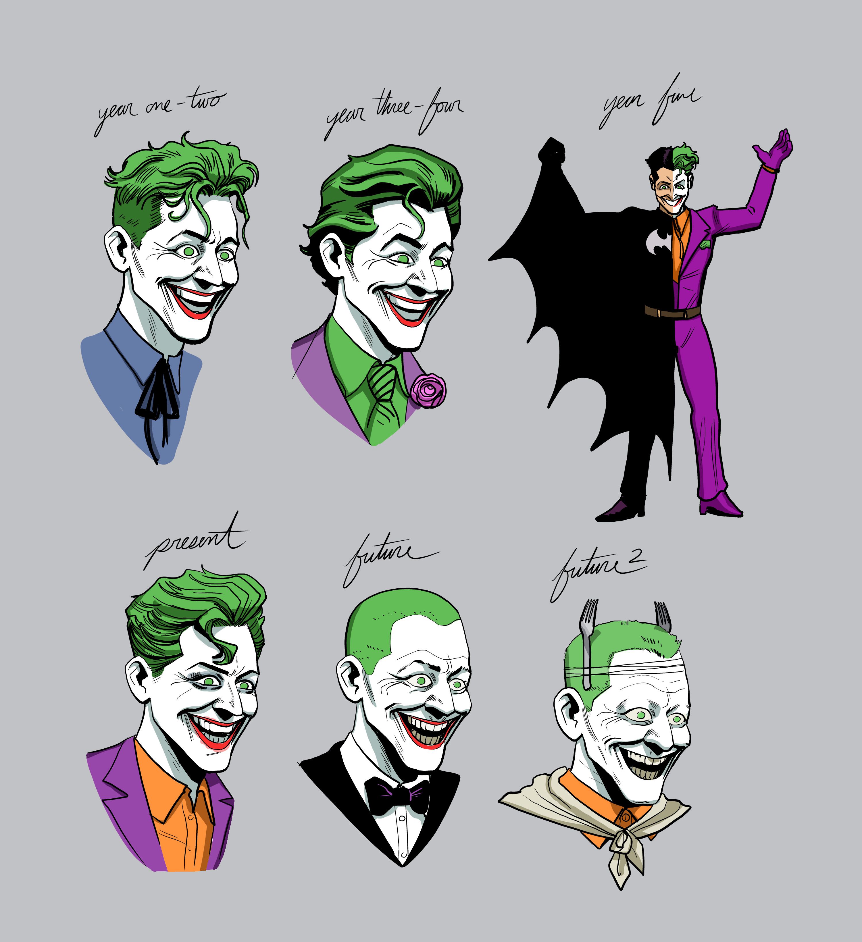 Chip Zdarsky Joker designs