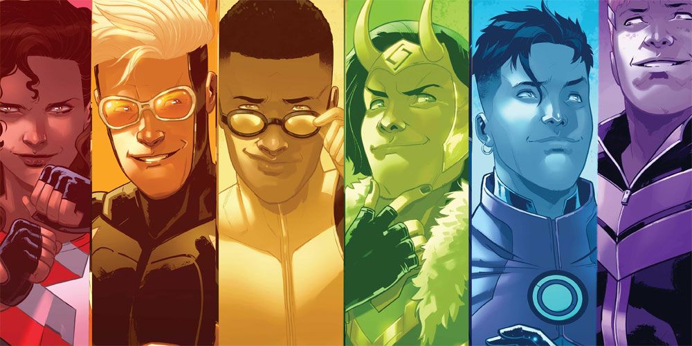 Marvel Pride #1 featuring the Young Avengers.