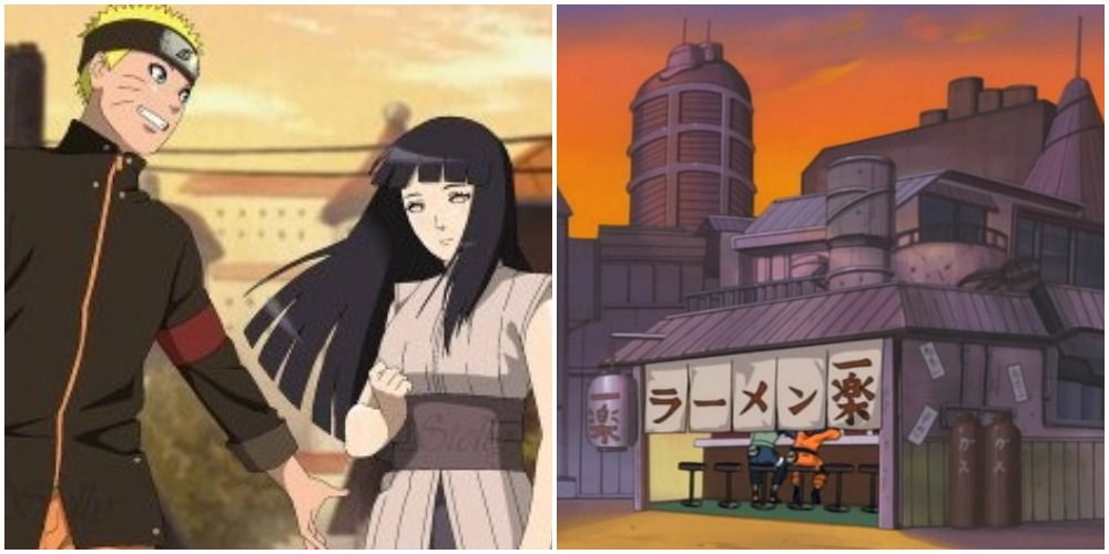 Naruto takes Hinata to Ichiraku for their first date