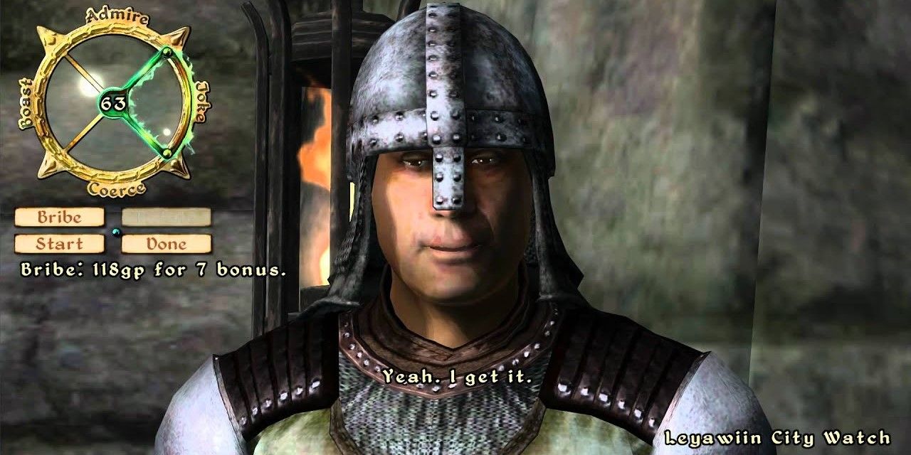 oblivion persuasion system