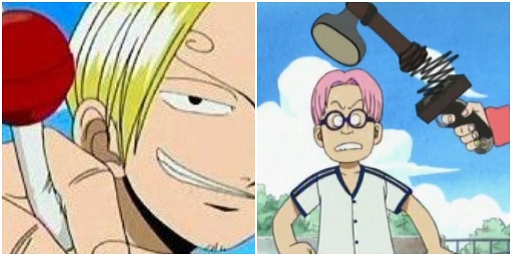 Changes 4Kids One Piece version made to the anime. Sanji Lollipop & Weapon became toy