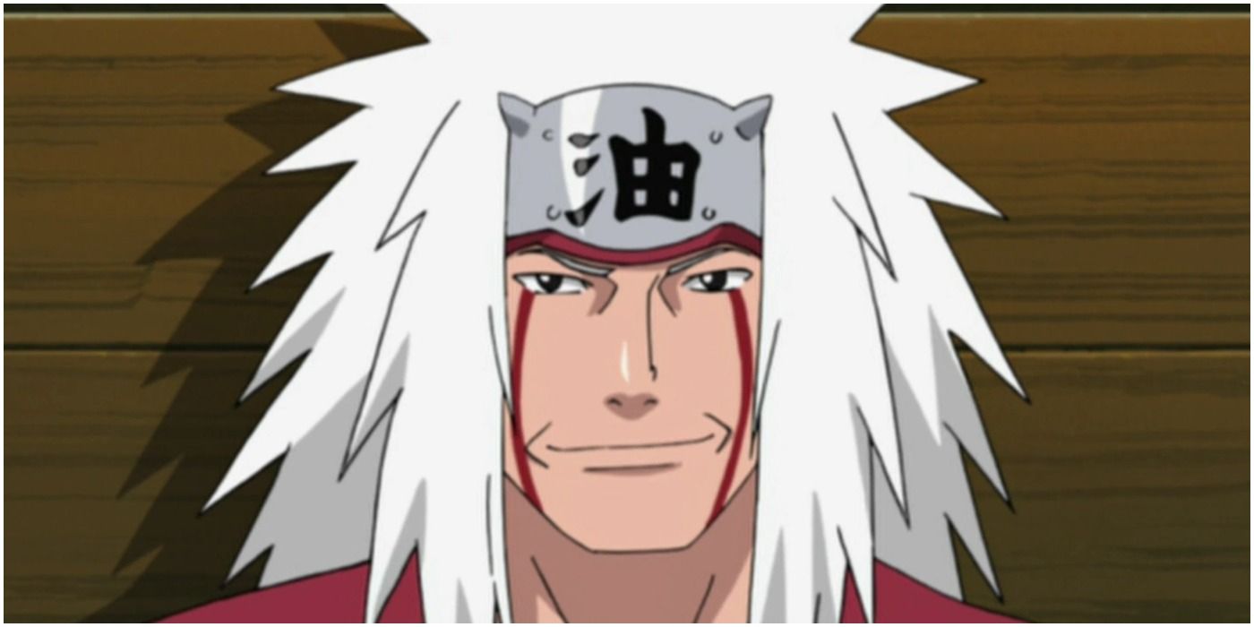 Jiraiya souriant à Tsunade