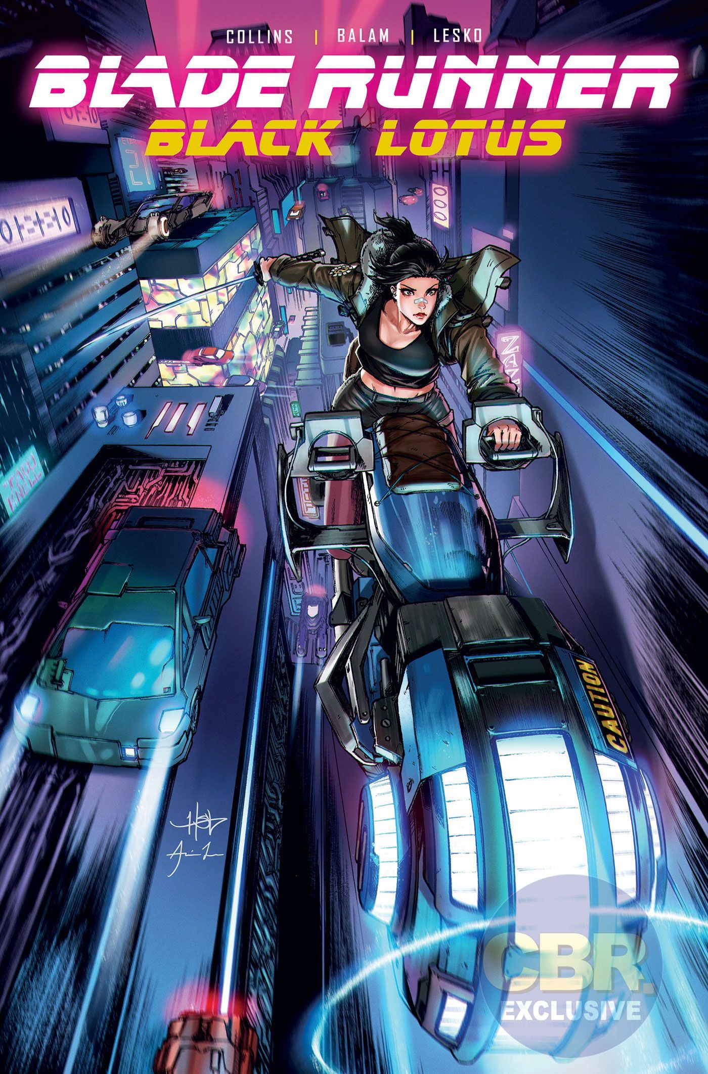 EXCLUSIVE: Blade Runner Universe Expands in Official Black Lotus Comic