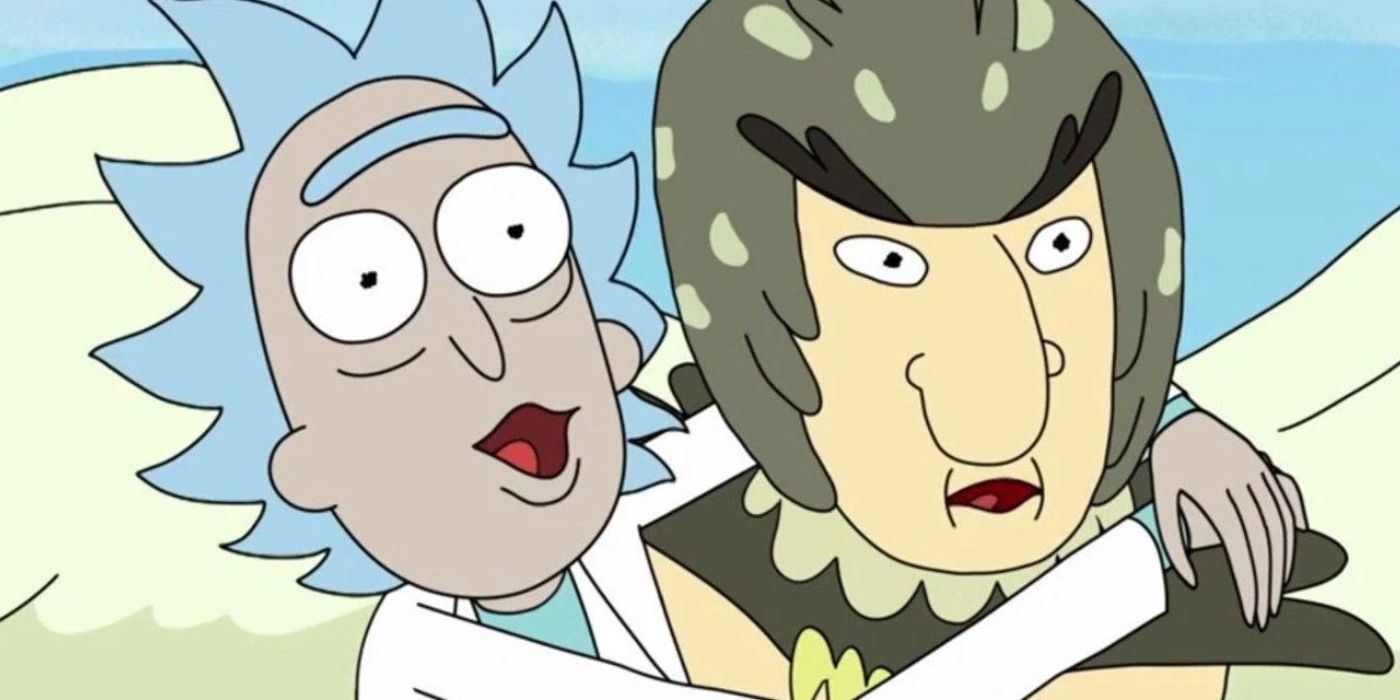 rick and birdperson