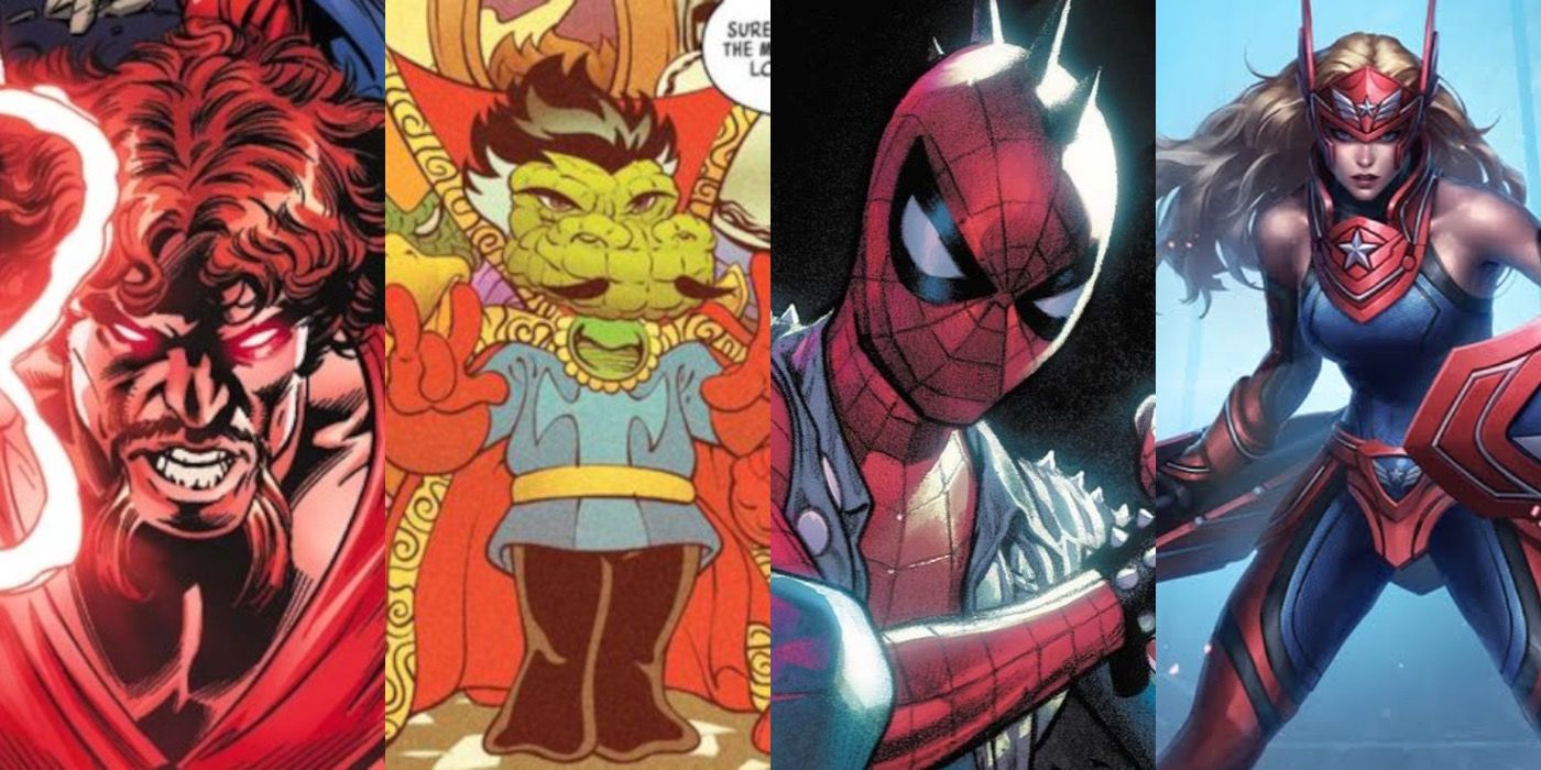 scarlet warlock, croctor strange, spider-punk, sharon rogers - Marvel MCU